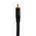 Vertical view of the Pangea Audio Premier SE coaxial digital cable