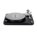 Upper of Clearaudio Concept AiR Turntable - Black - Satisfy Black Tonearm