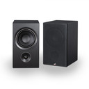 Full display of PSB Alpha P5 Bookshelf Speakers
