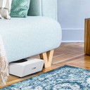 Home display of Bluesound PULSE SUB+ Wireless Powered Subwoofer