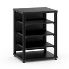 Salamander Synergy S30 5-Shelf Audio Rack - Black/Black