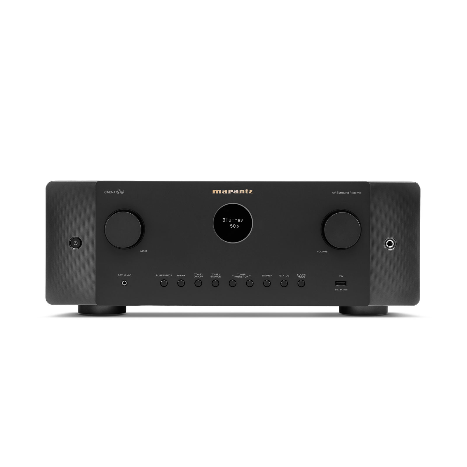 Marantz Receiver ブラック コンパクト Marantz Cinema 60 A/V Receiver