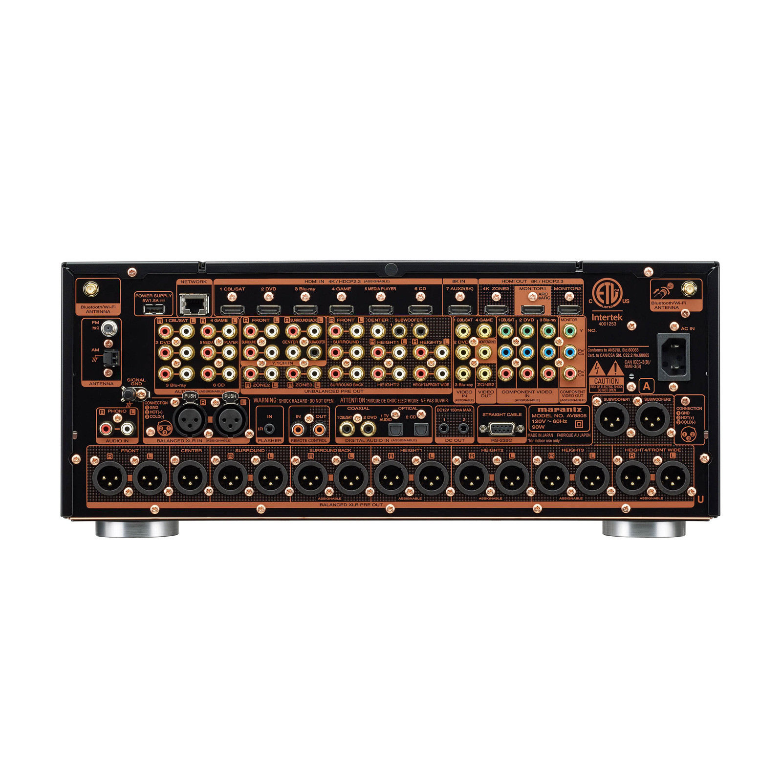 Marantz AV8805A Networking AV Preamp Processor