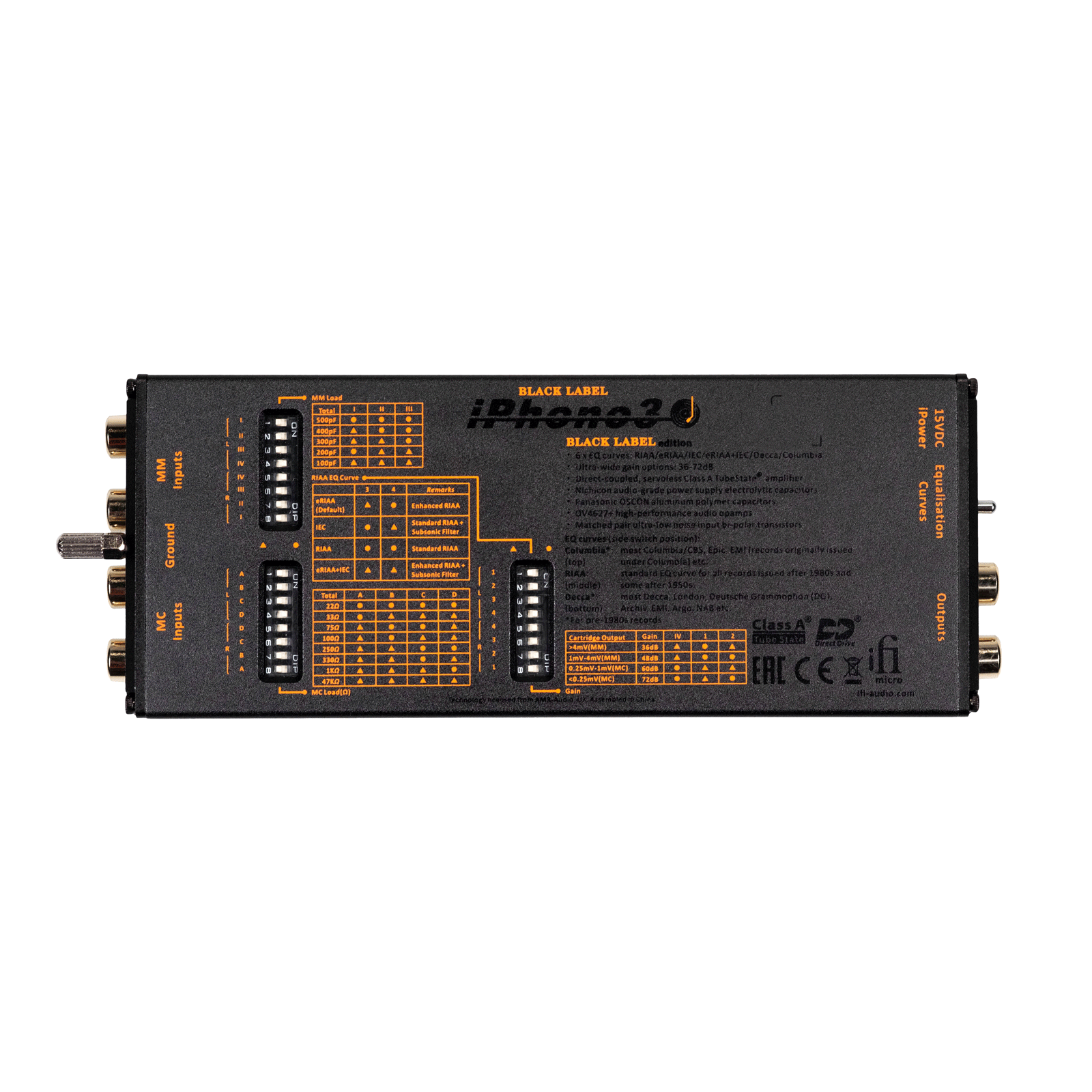 iFi AUDIO iPhono3 Black Label Phono Amplifier - Thumbnail 2