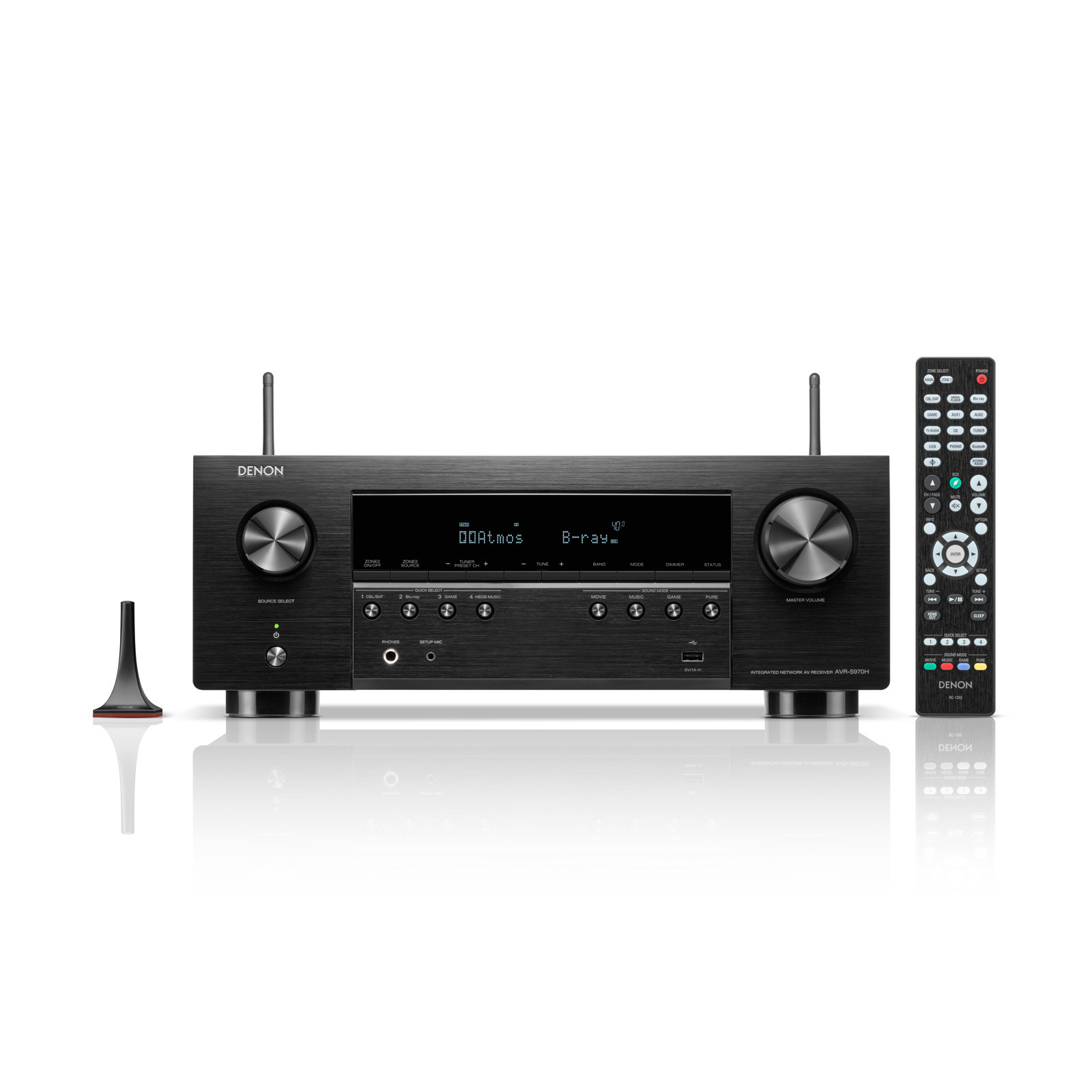 Denon AVR-S970H 7.2 AV Receiver w/8K HDMI