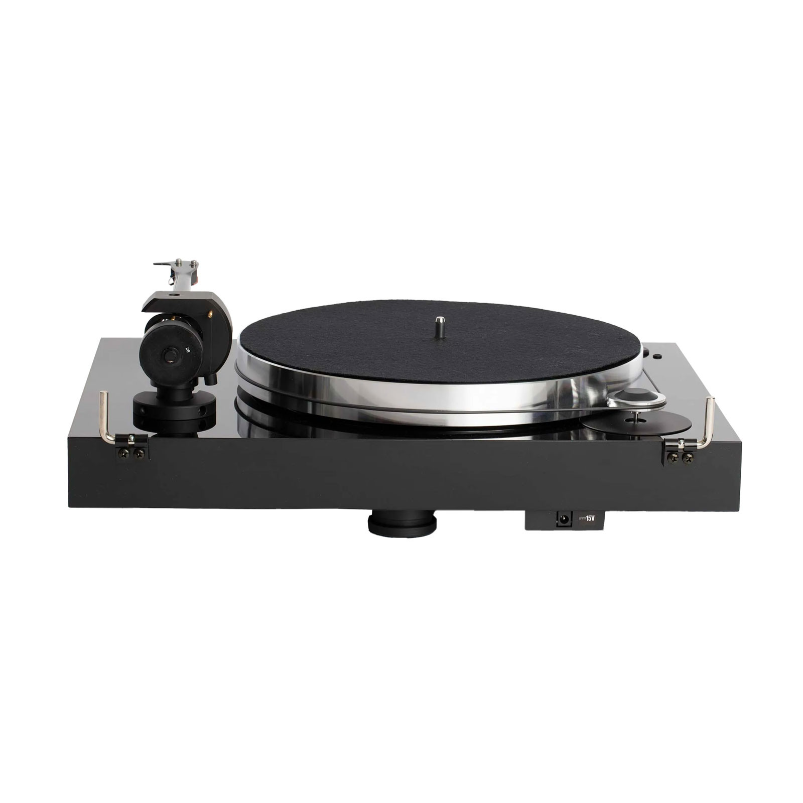 Pro-Ject X8 Turntable - Satin Walnut - Sumiko Moonstone
