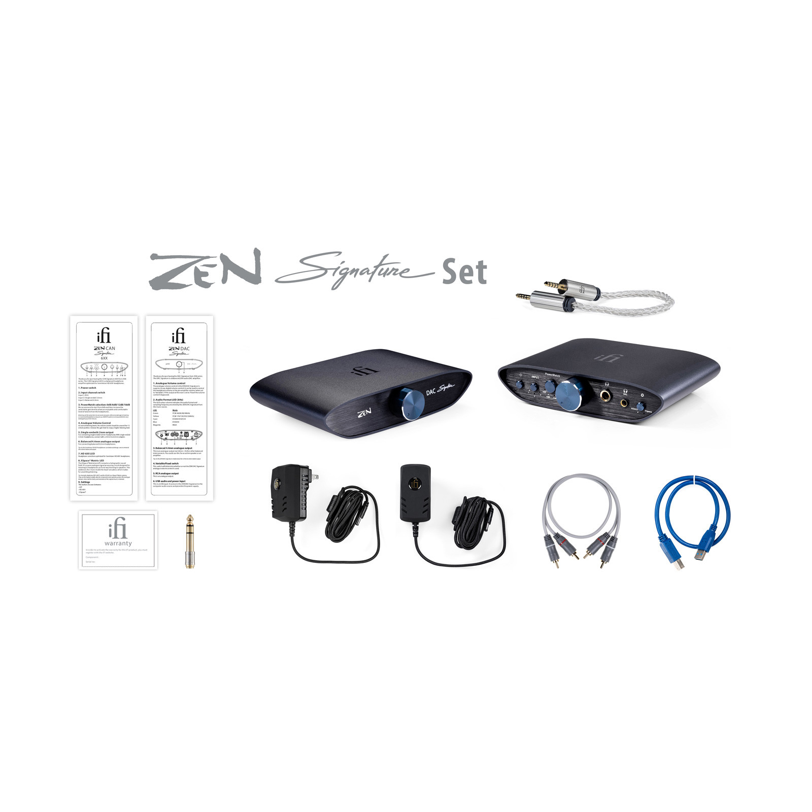 iFi Audio Signature 6XX Set - Includes DAC, CAN 6XX, And 4.4 iFi Audio Signature 6XX Set - Includes DAC, CAN 6XX, And 4.4