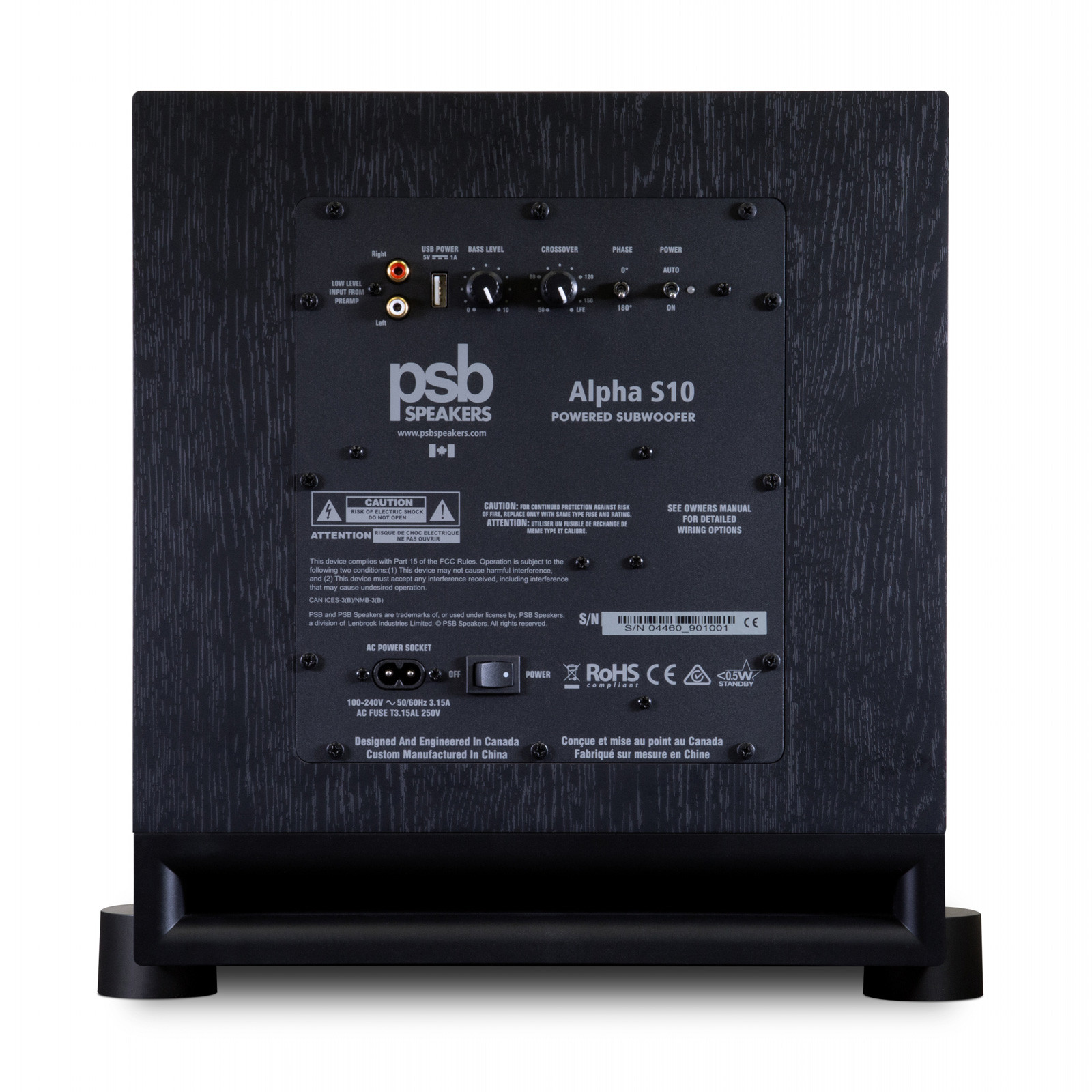 PSB Speakers Alpha Subwoofer - Thumbnail 4
