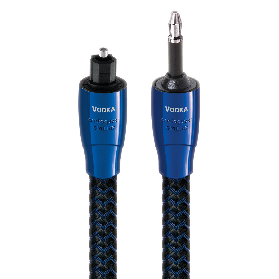 AudioQuest Vodka 3.5mm Mini to Full Size Fiber Optic Digital Cable