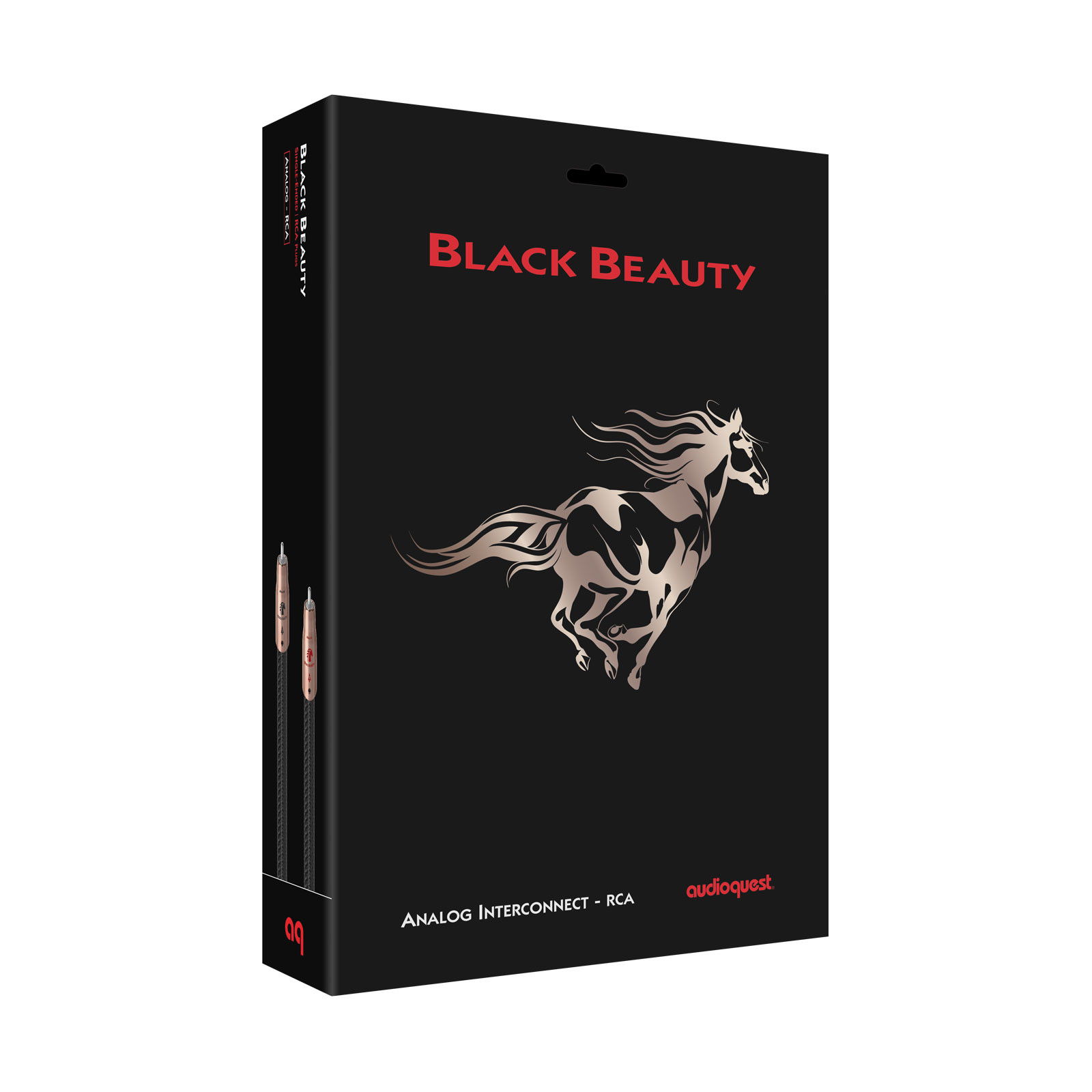 AudioQuest Black Beauty Interconnect Cable - 1.0 Meter - RCA to