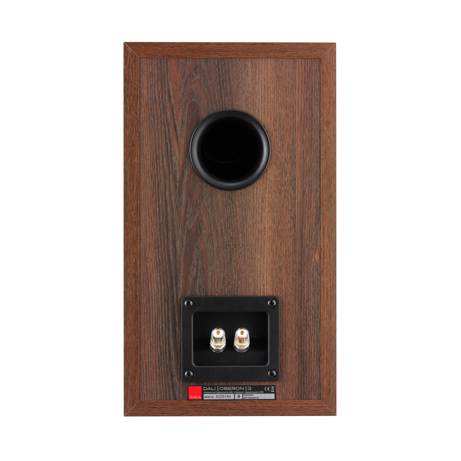 DALI Oberon 3 Bookshelf Speakers - Dark Waknut, Pair