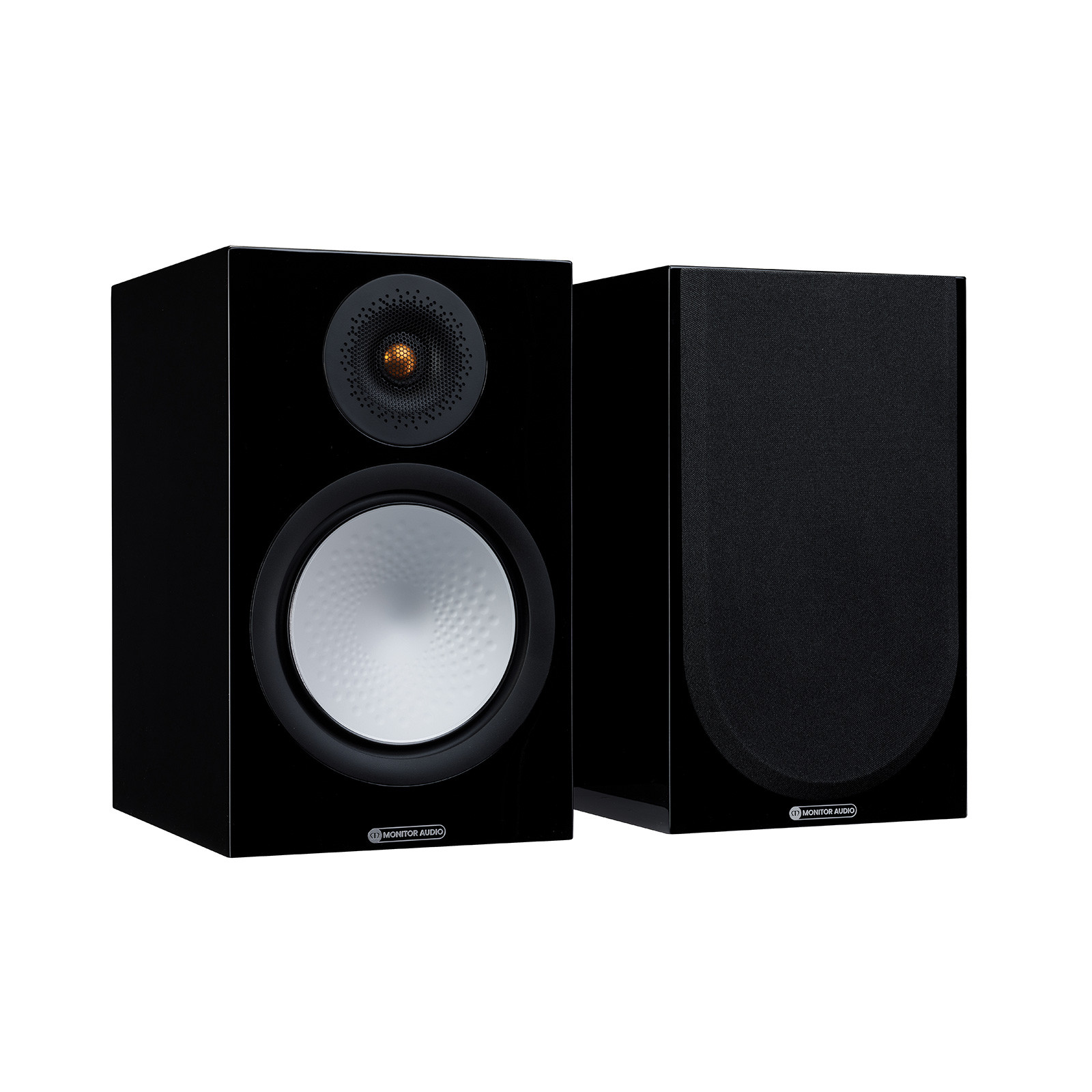 Monitor Audio Silver 100 7G Bookshelf Speakers Black, Pair