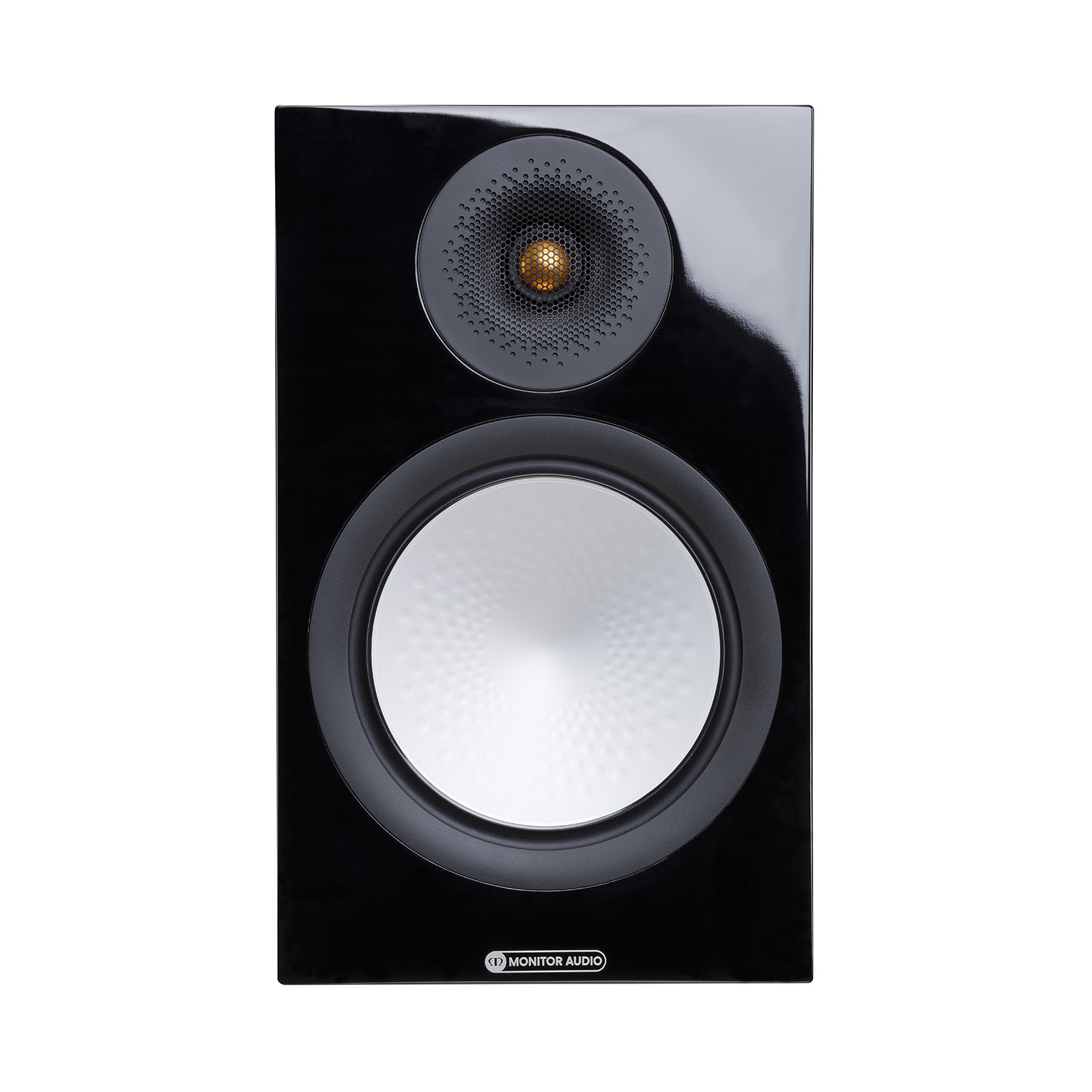 Monitor Audio Silver 100 7G Bookshelf Speakers - Black, Pair