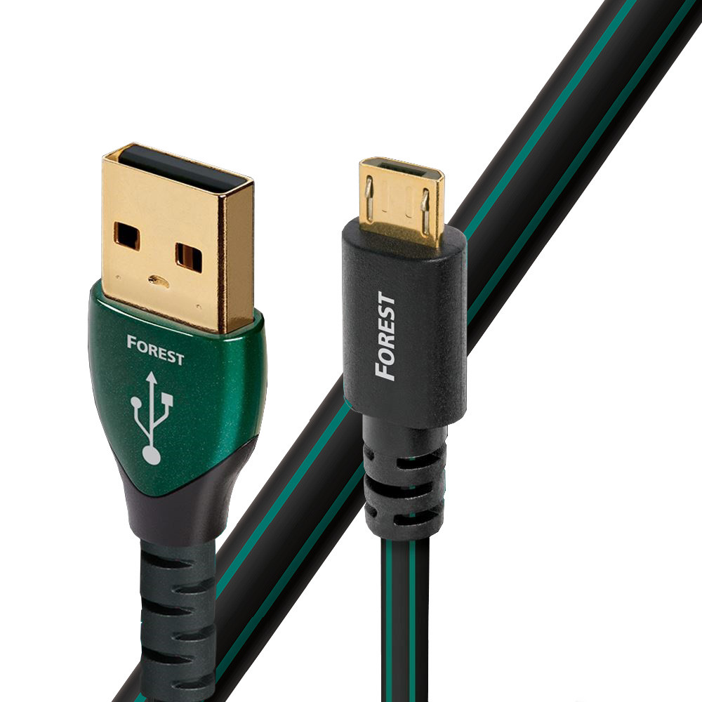 AudioQuest Forest USB to Micro Digital Audio Cable - Thumbnail 4