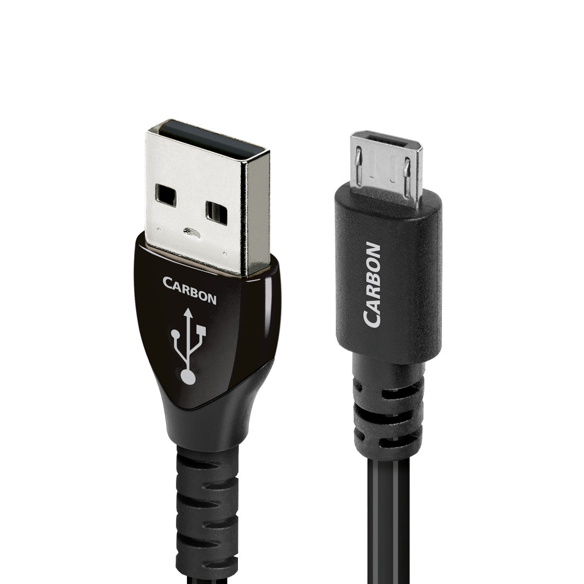 AudioQuest Carbon USB Cable - USB-A to Micro-B 2.0 Cable - 0.75 Meter