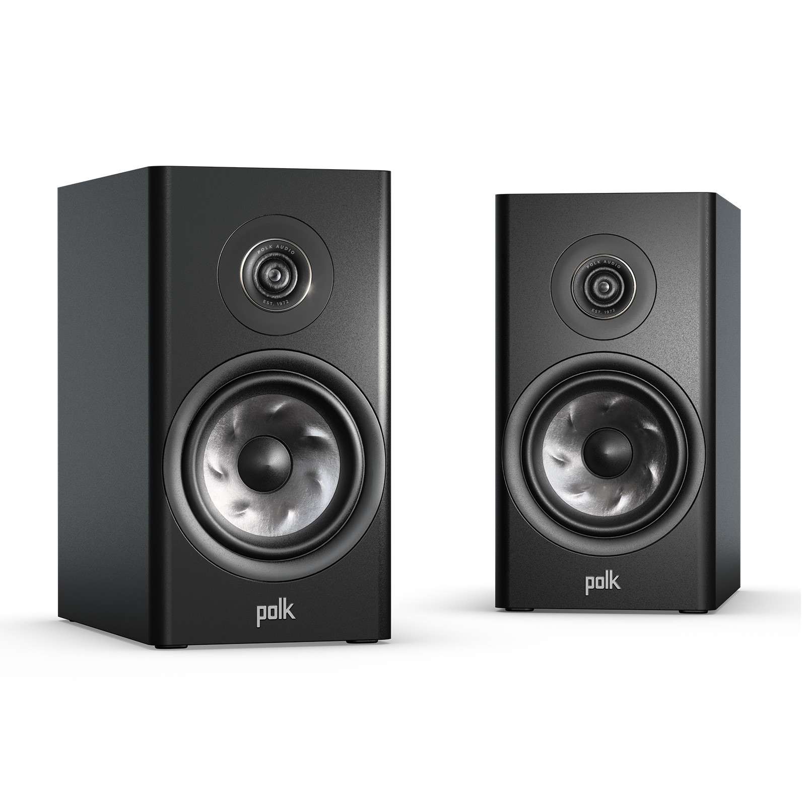 polk audio RESERVE R100 Black 黒 Polk Audio Reserve R100 Bookshelf Speakers - Black, Pair