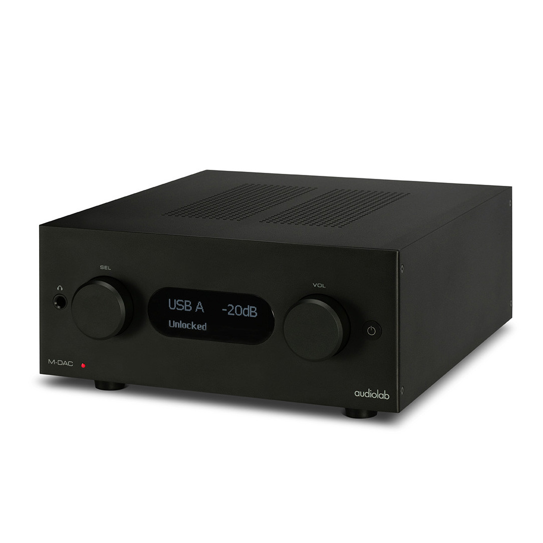 audiolab M-DAC+ Digital to Analogue Converter - Black