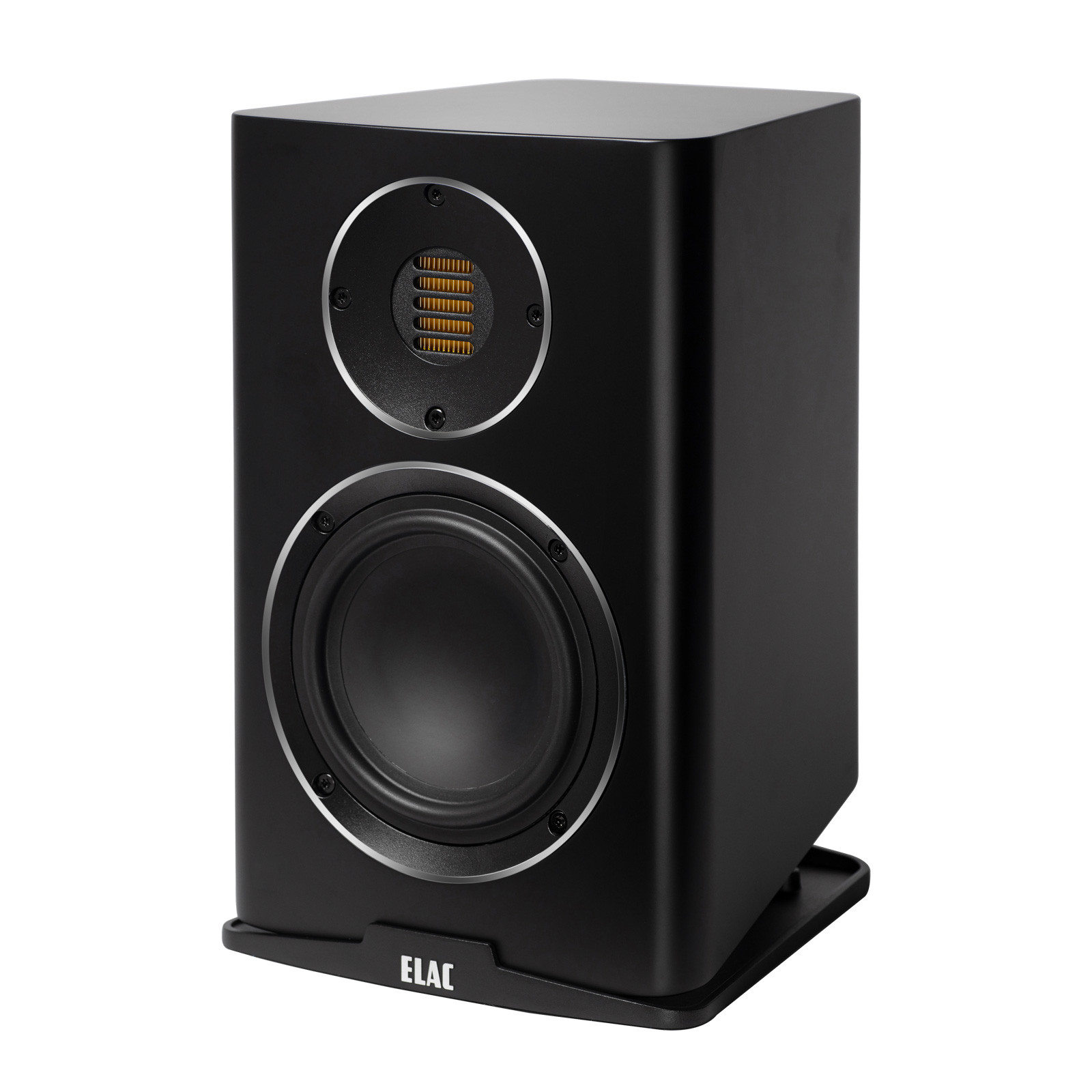 ELAC Carina BS 243.4 Bookshelf Speakers - Satin Black - Pair