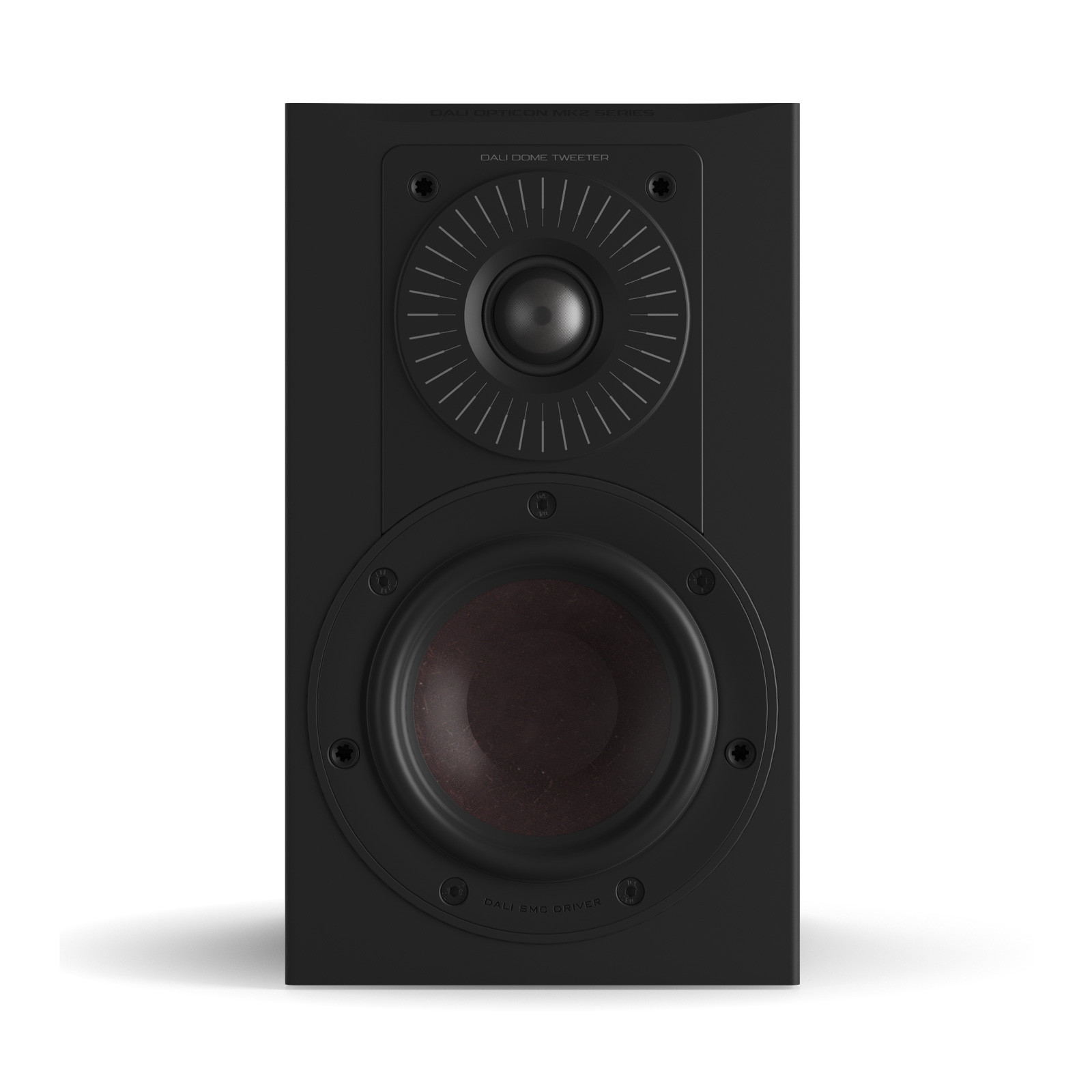 DALI Opticon 1 Mk2 Bookshelf Speakers - Black, Pair