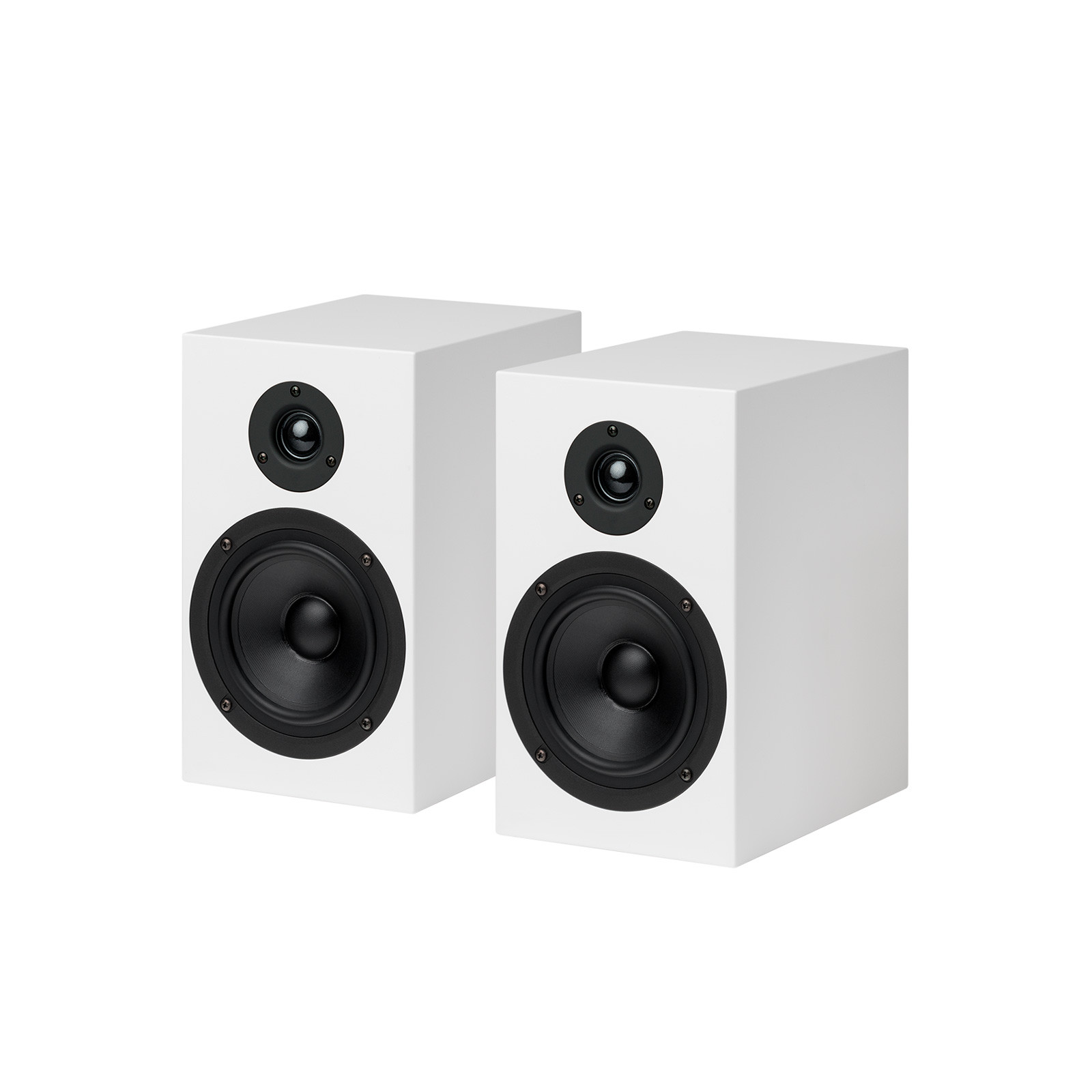 Pro-Ject Speaker Box Bookshelf Speakers White, Pair