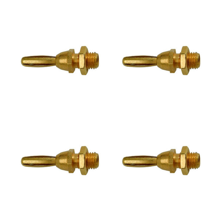 AudioQuest 1002G Gold Banana Adapter - Thumbnail 3