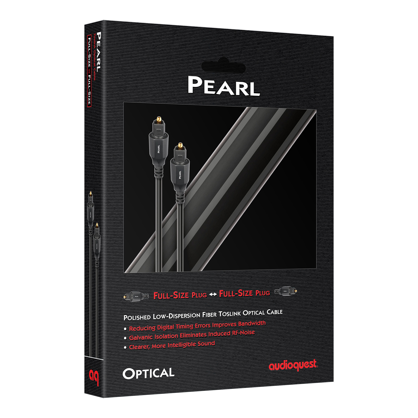 AudioQuest Pearl Toslink Optical Digital Audio Cable - 1.5 Meter