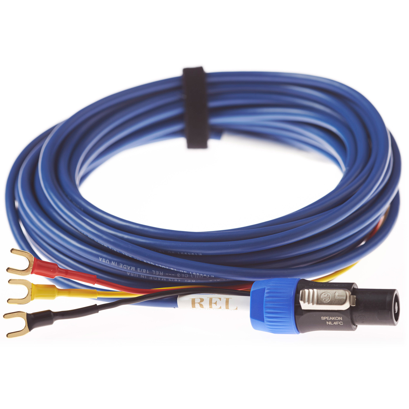 REL Acoustics Bassline Blue Subwoofer Cable - Thumbnail 2