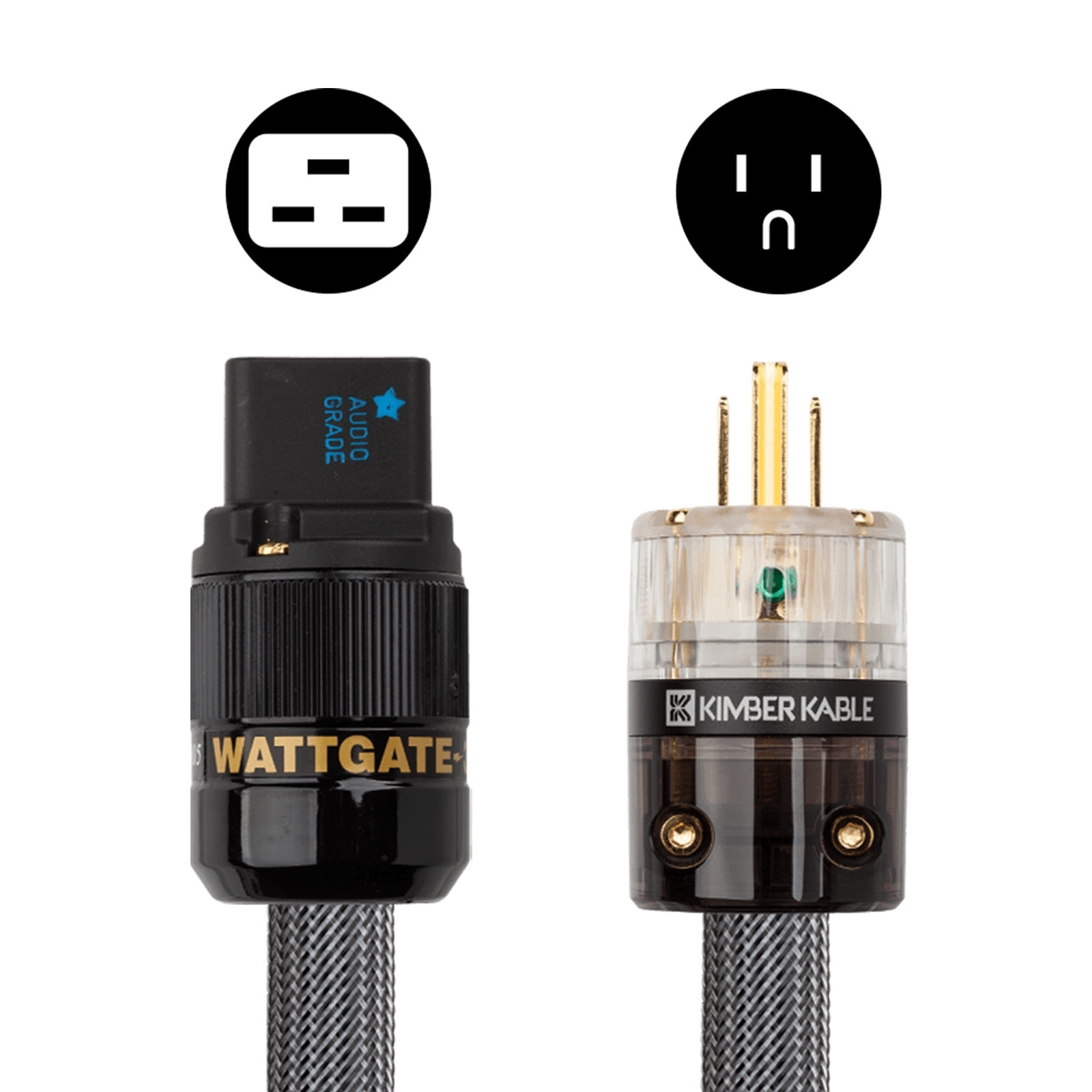 Kimber Kable PK 10 ASCENT AC Power Cable - 4 Foot - 20 AMP