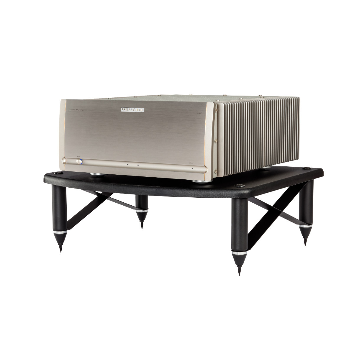 Pangea Audio Vulcan X-Brace Amplifier Floor Stand - Black Shelf