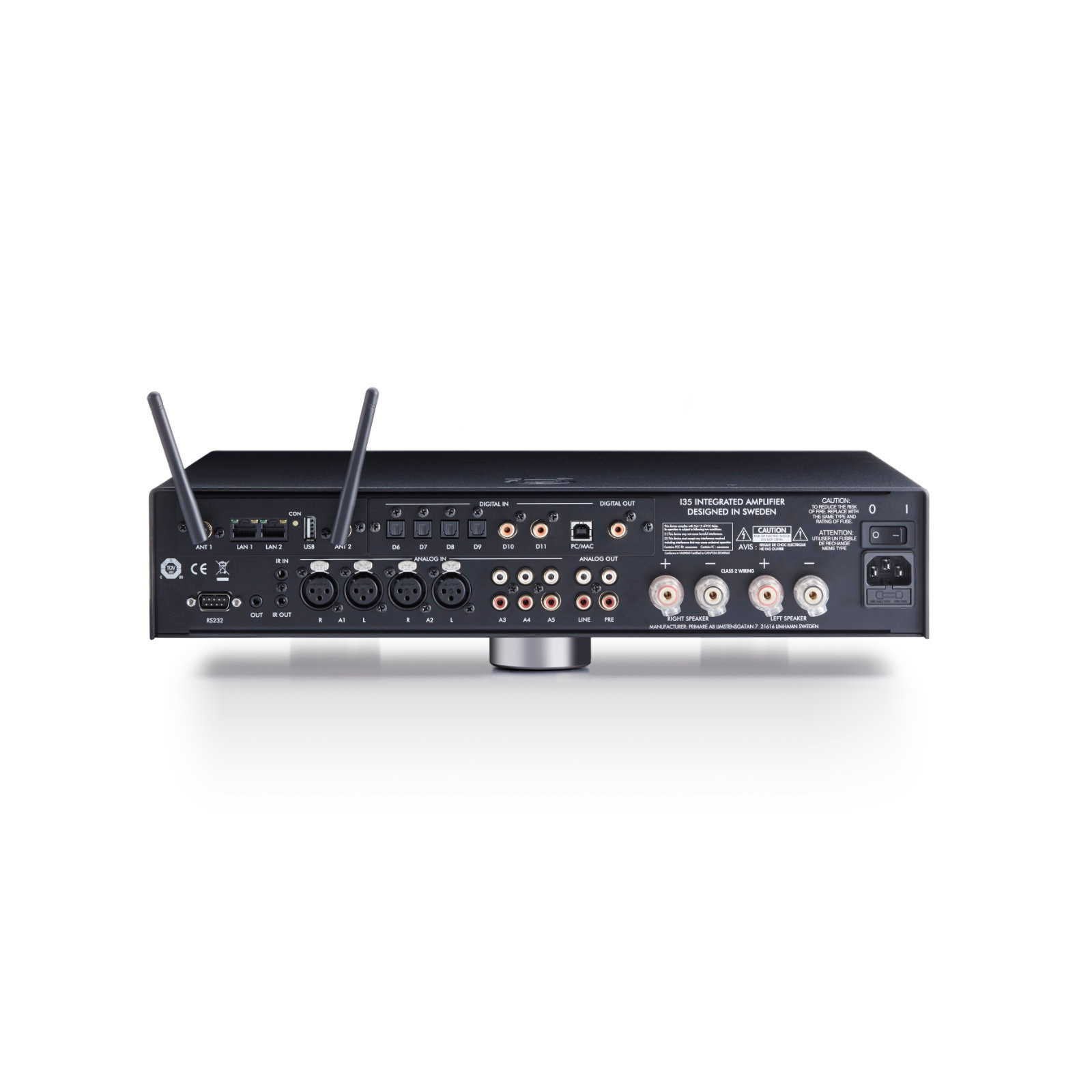 Primare I35 Prisma Integrated Amplifier with DAC Module - Titanium