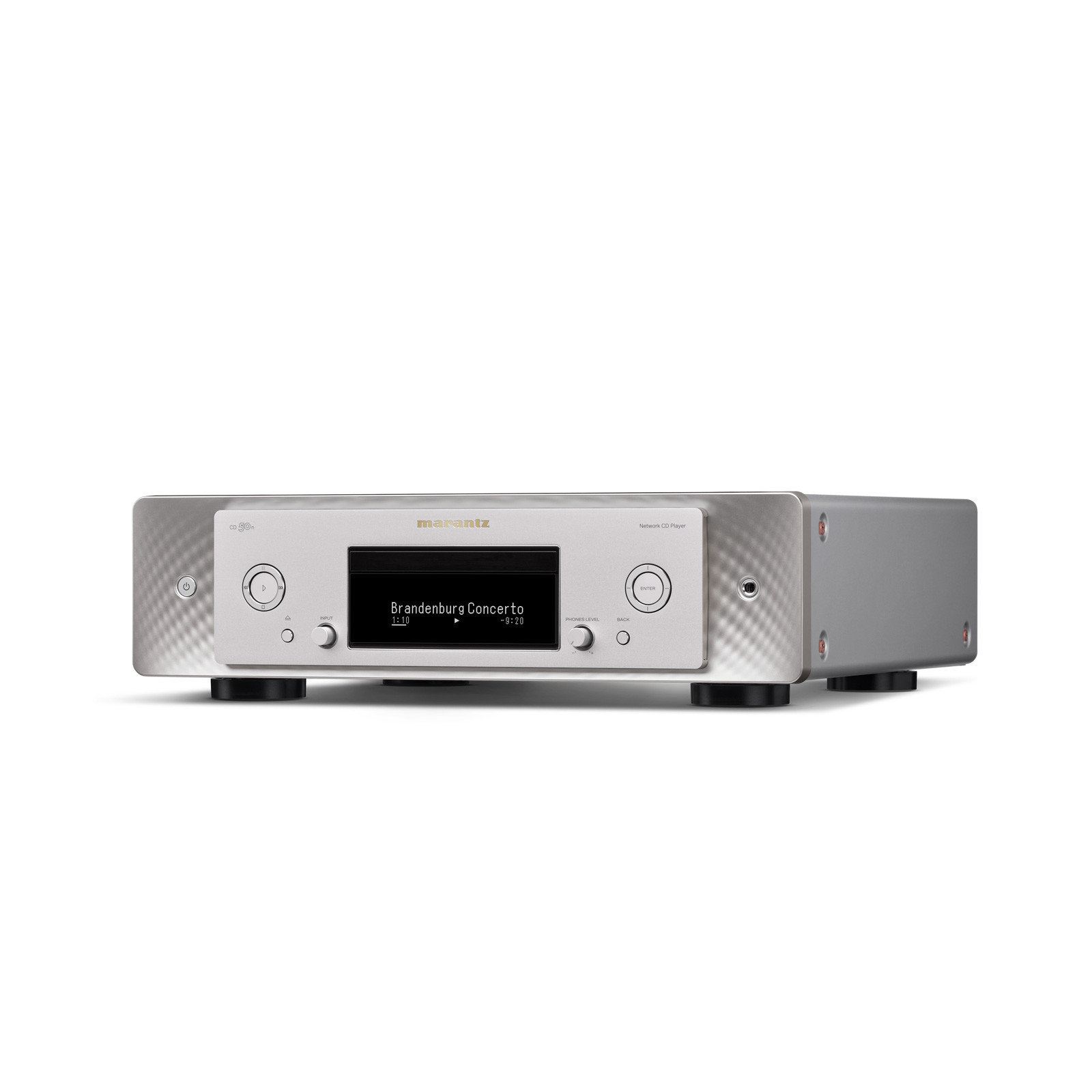 Marantz CD 50n CD and Network Audio Player - Silver - Gold