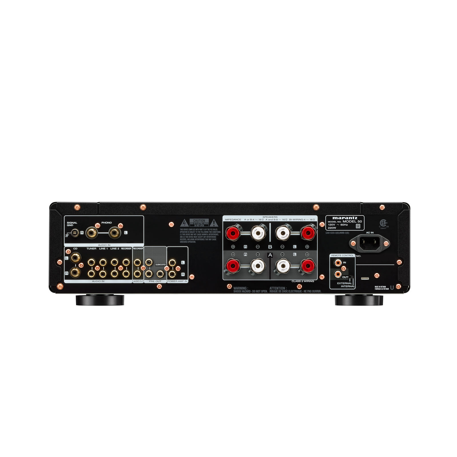 Marantz MODEL 50 Integrated Stereo Amplifier - Black