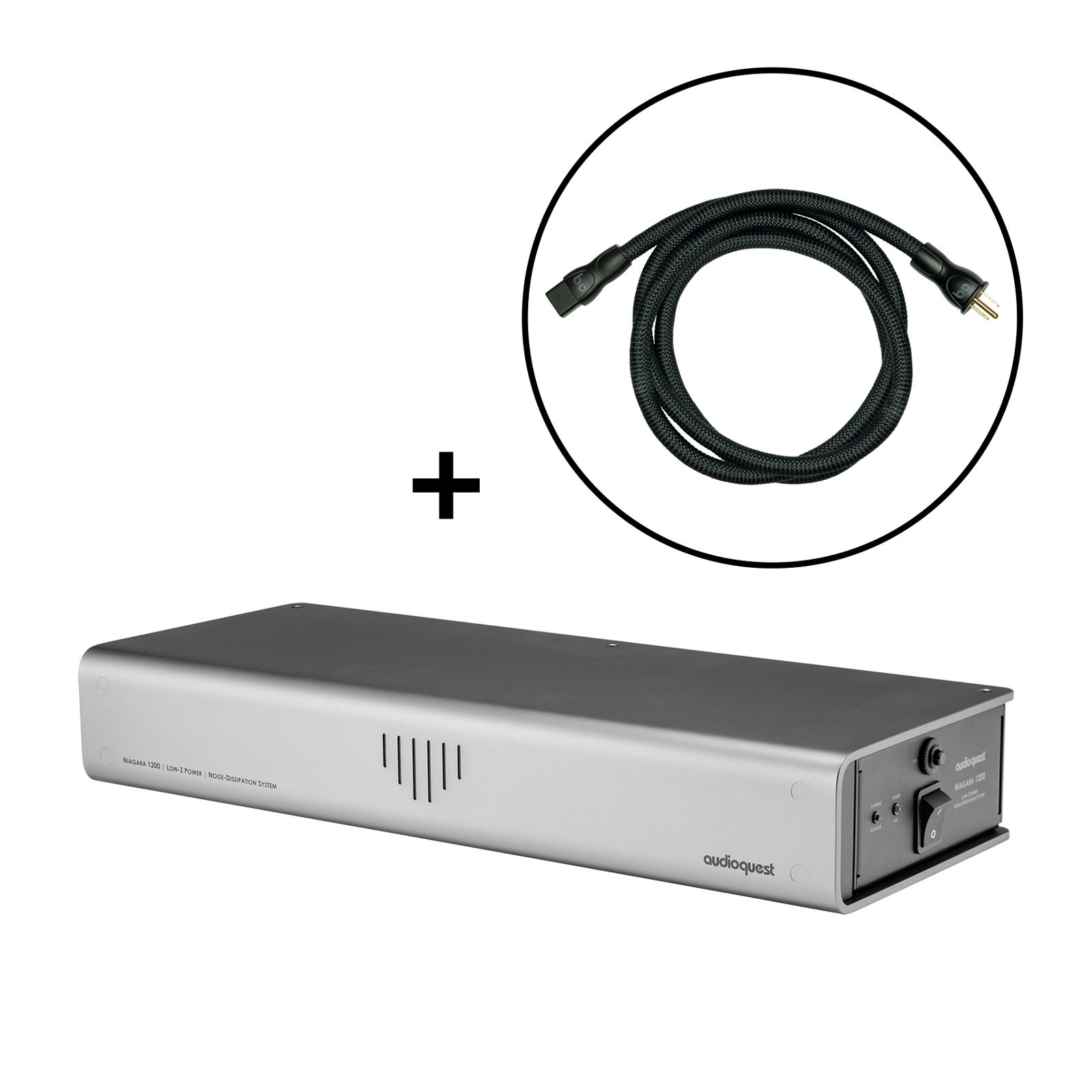 AudioQuest Niagara 1200 with NRG-Y3 2.0 Meter Power Cable - Thumbnail 3