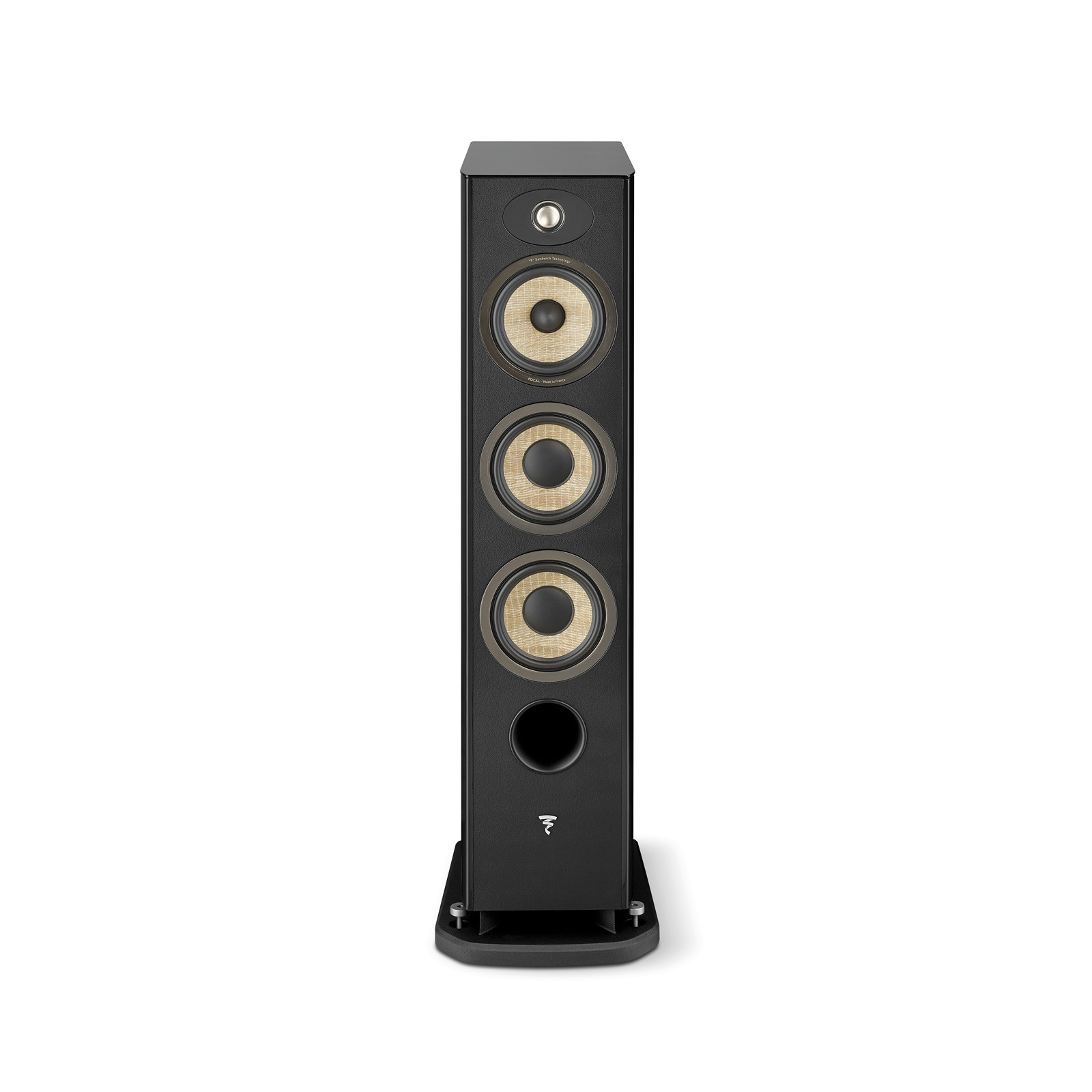 Focal Aria Evo X No. 2 Floorstanding Speaker - Black High Gloss - Each