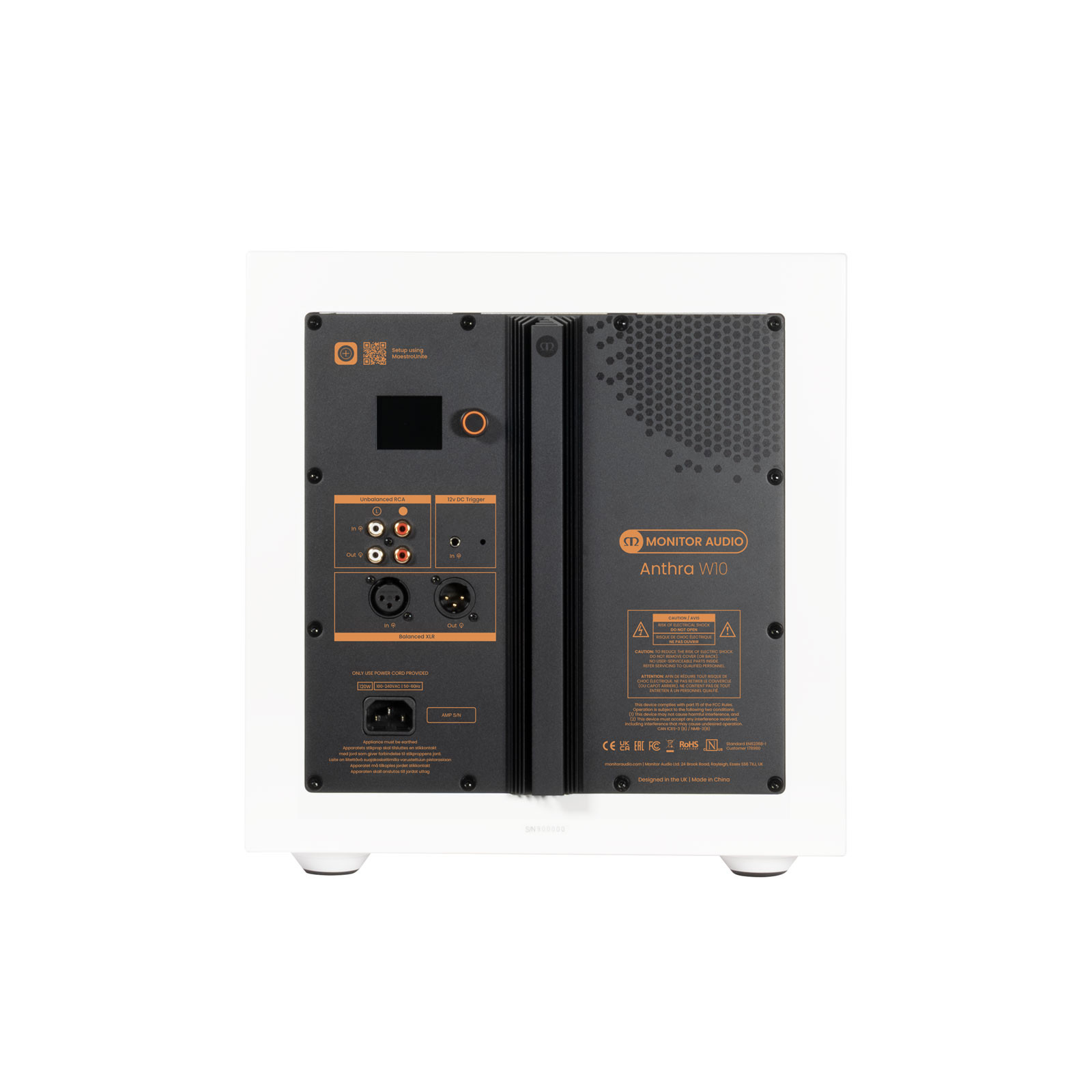 Monitor Audio Anthra W10 Subwoofer - Thumbnail 3