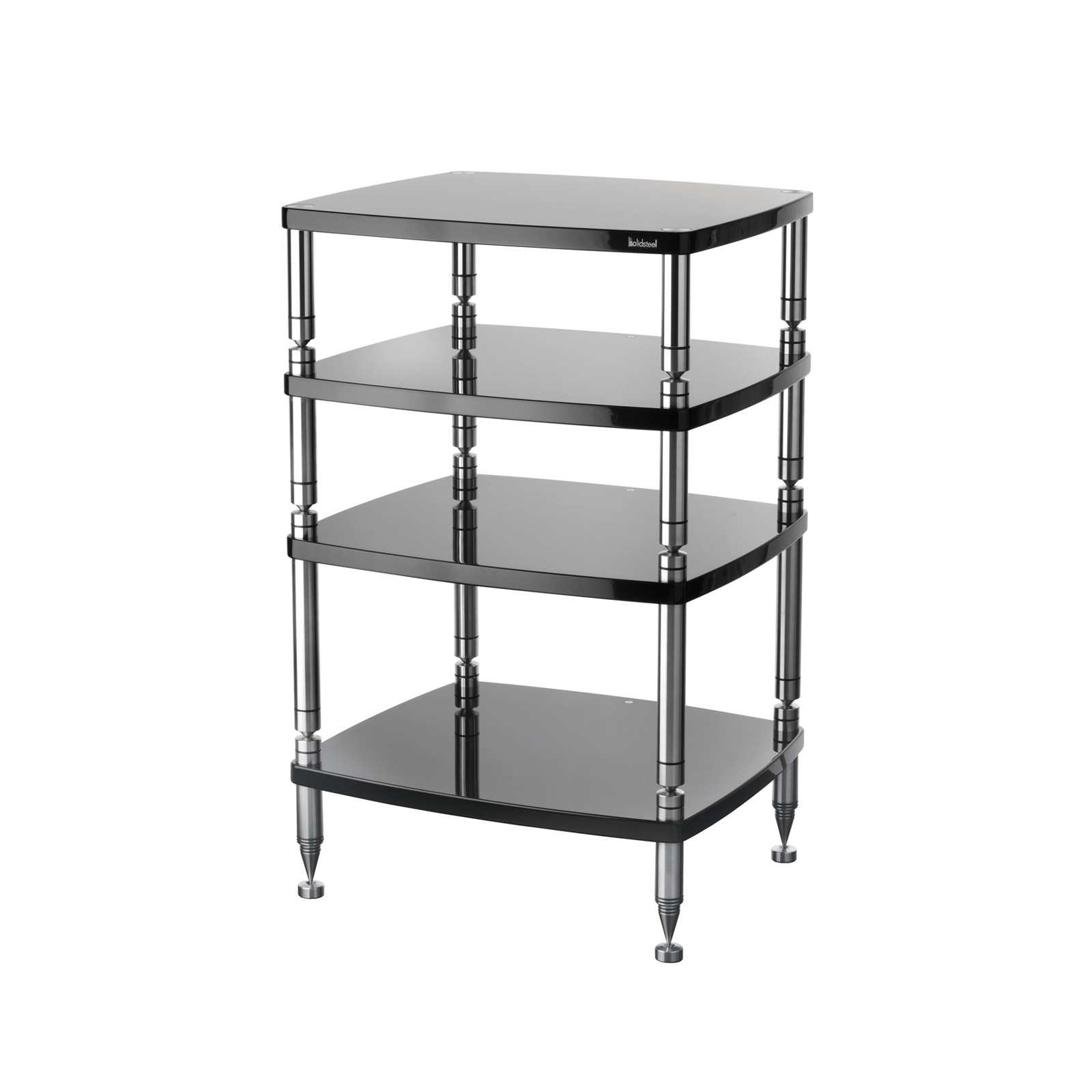 Solidsteel Hyperspike HF-4 Four-Shelf Audio Rack - Thumbnail 2