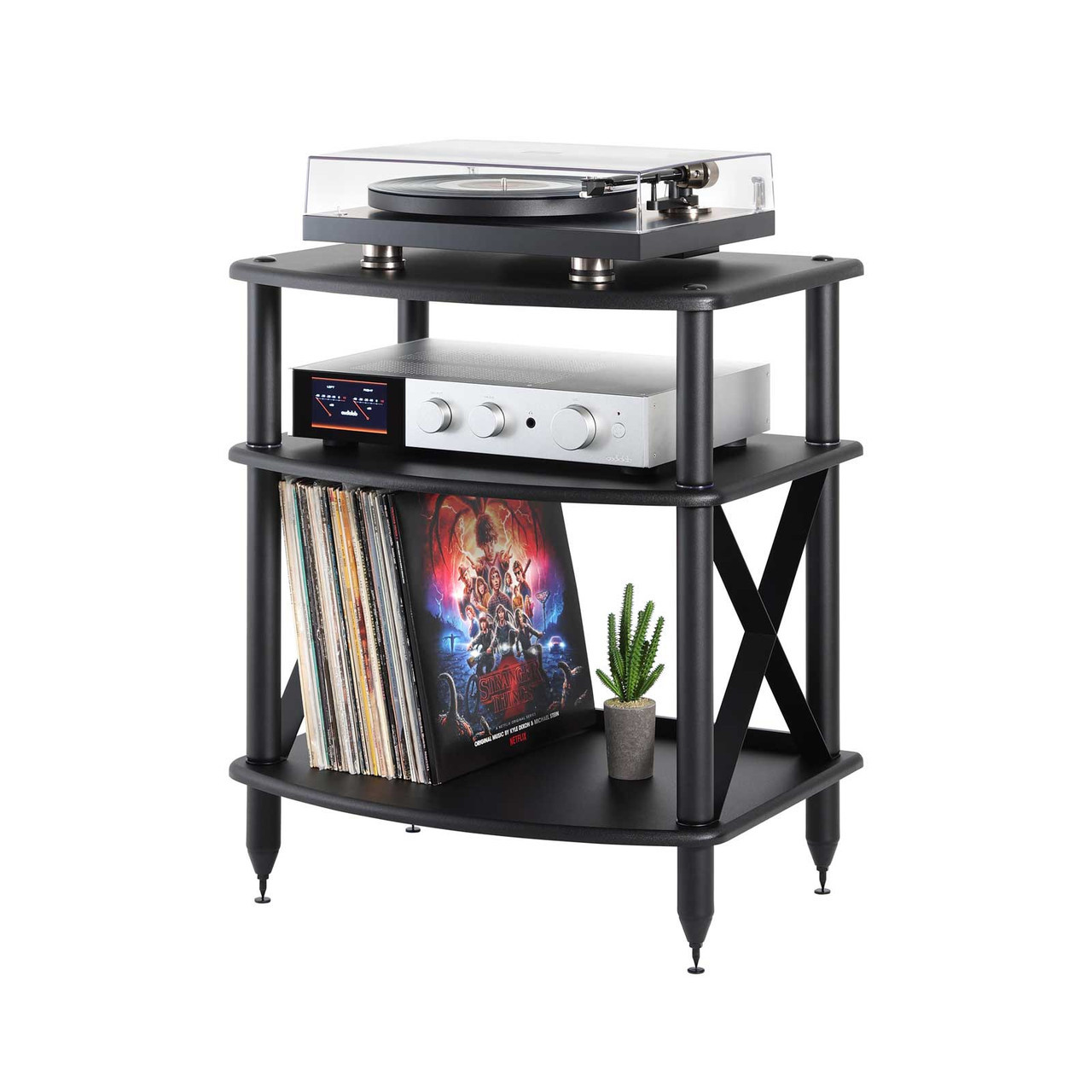 Pangea Audio Vulcan 3-Shelf Turntable Stand - Thumbnail 5