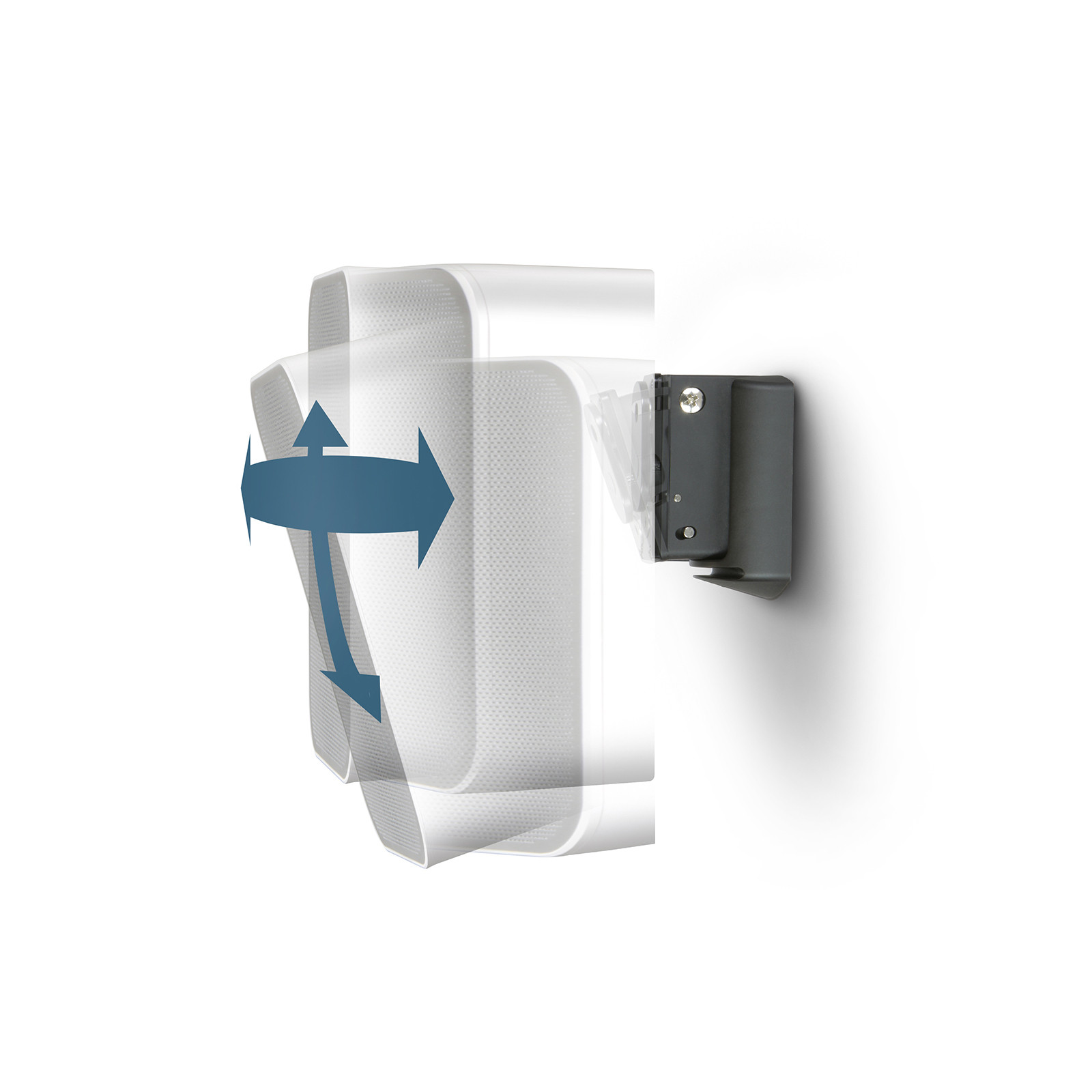 Bluesound Pulse Flex WM100WHT Wall Mount Bracket