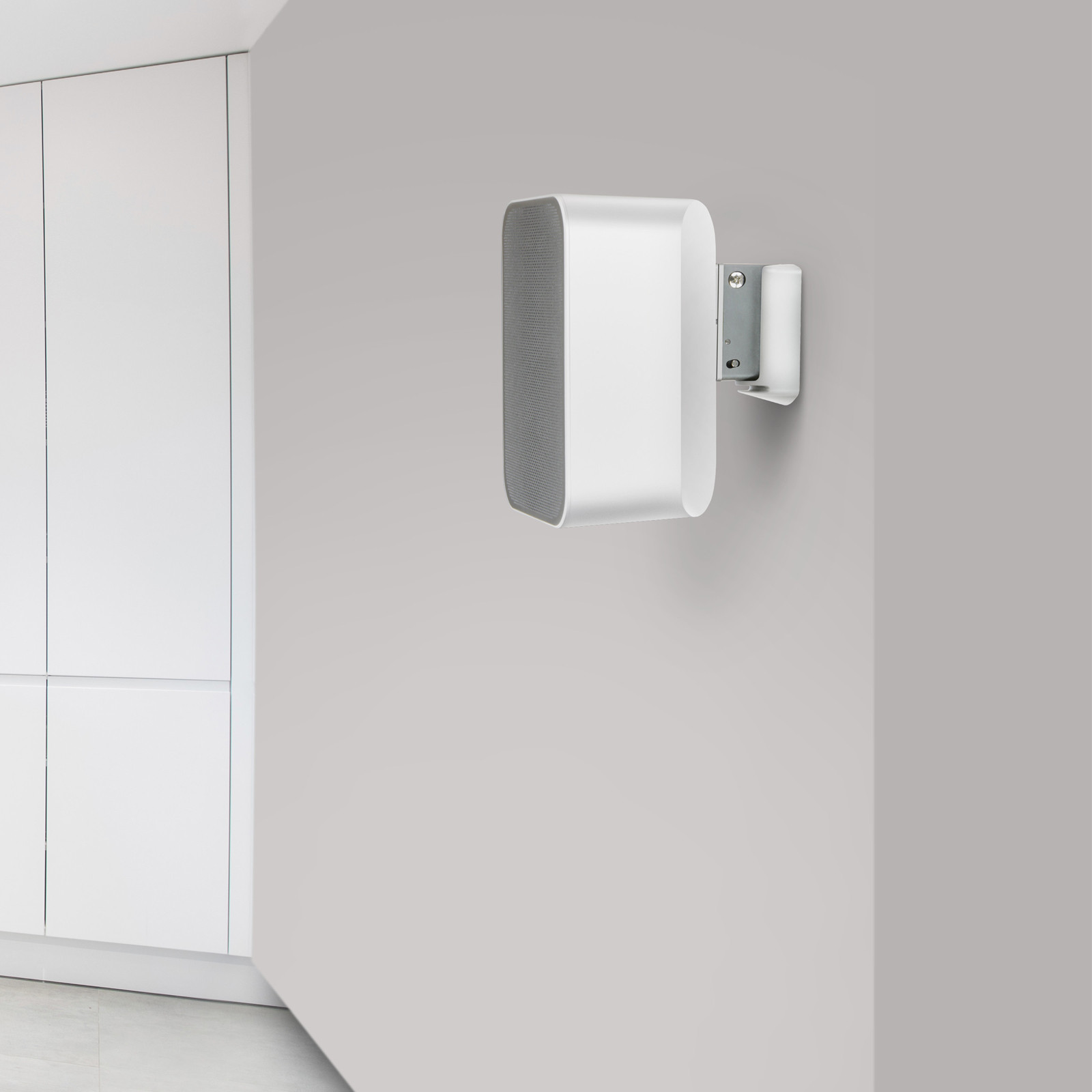 Bluesound Pulse Flex WM100WHT Wall Mount Bracket - Thumbnail 2
