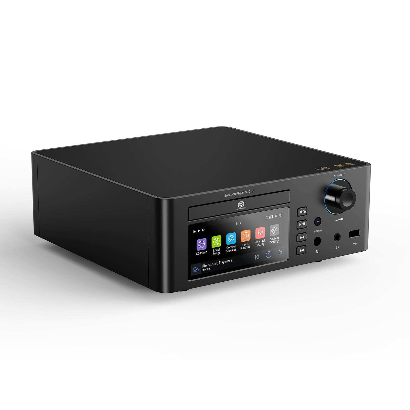 Shanling SCD1.3 Multifunctional SACD Player - Black - Audio