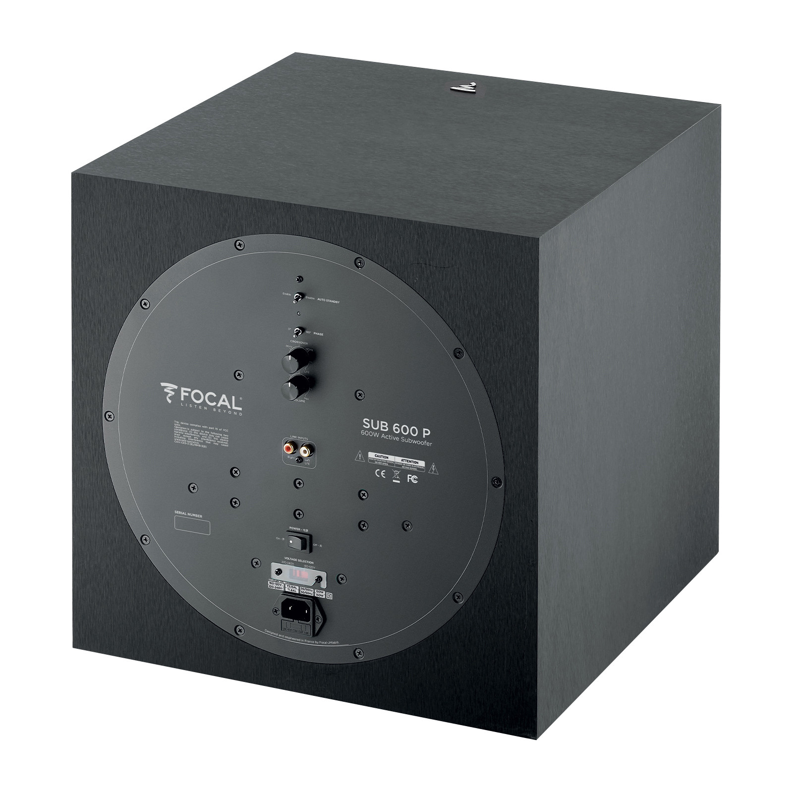 Focal SUB 600P Powered Subwoofer | 12