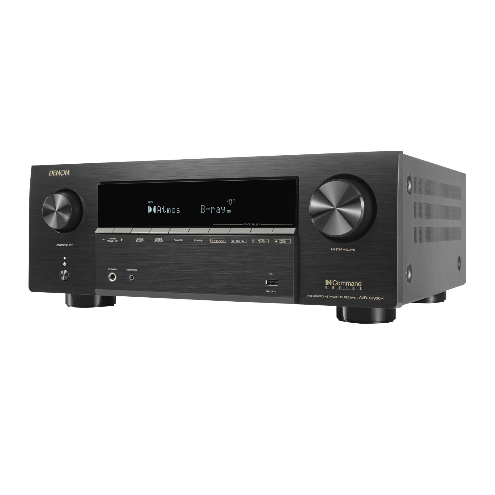 DENONオーディオ Denon AVR-X3900H 9.4-Ch 8K Receiver | Dolby Atmos | Audio Advisor