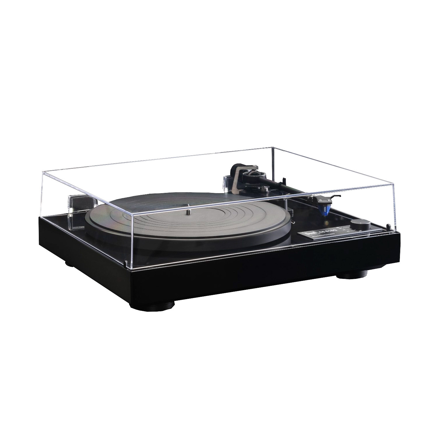 Dual CS 618Q Direct Drive Turntable - Gloss Black - Ortofon 2M