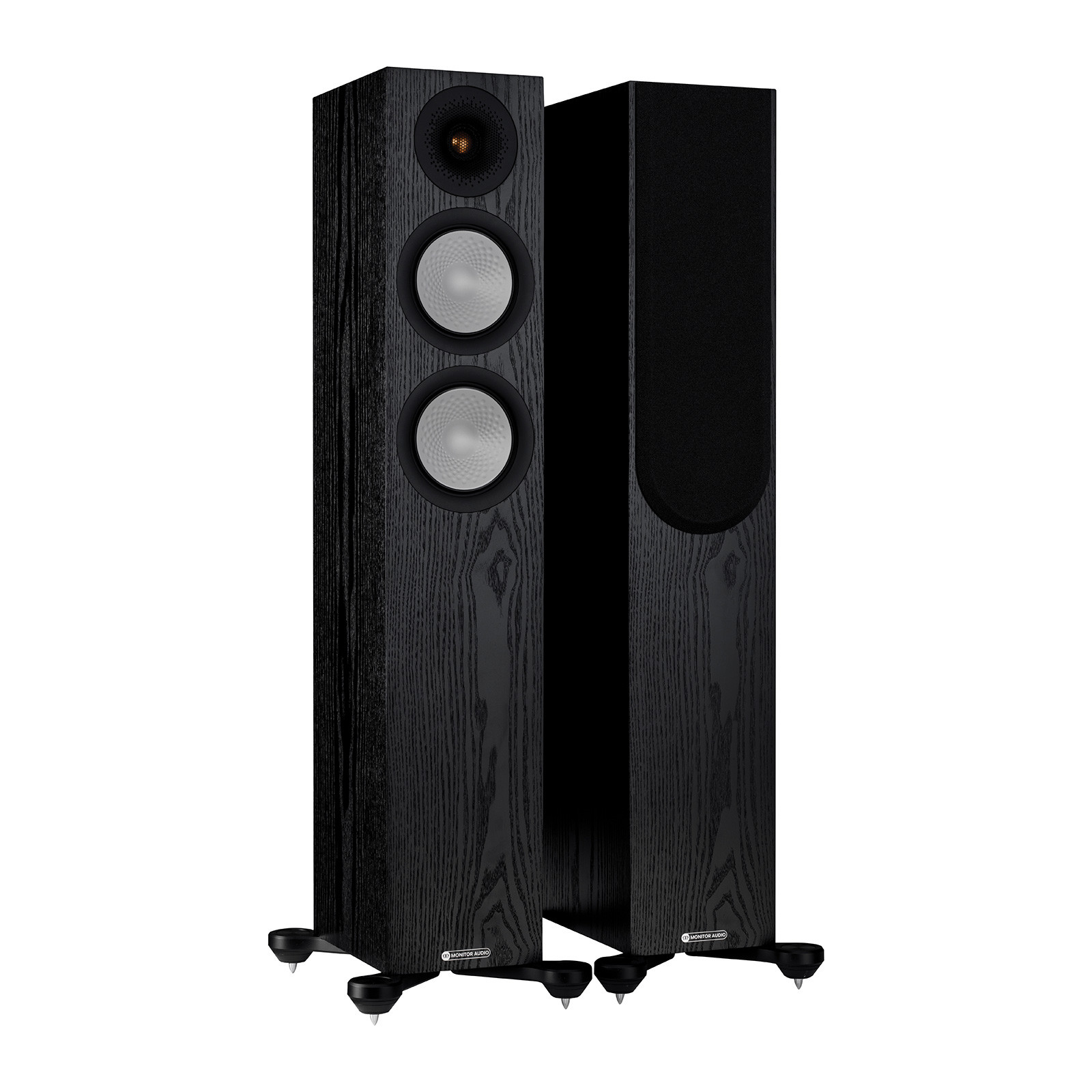 Monitor Audio Silver 200 7G Floorstanding Speaker - Black Oak - Each