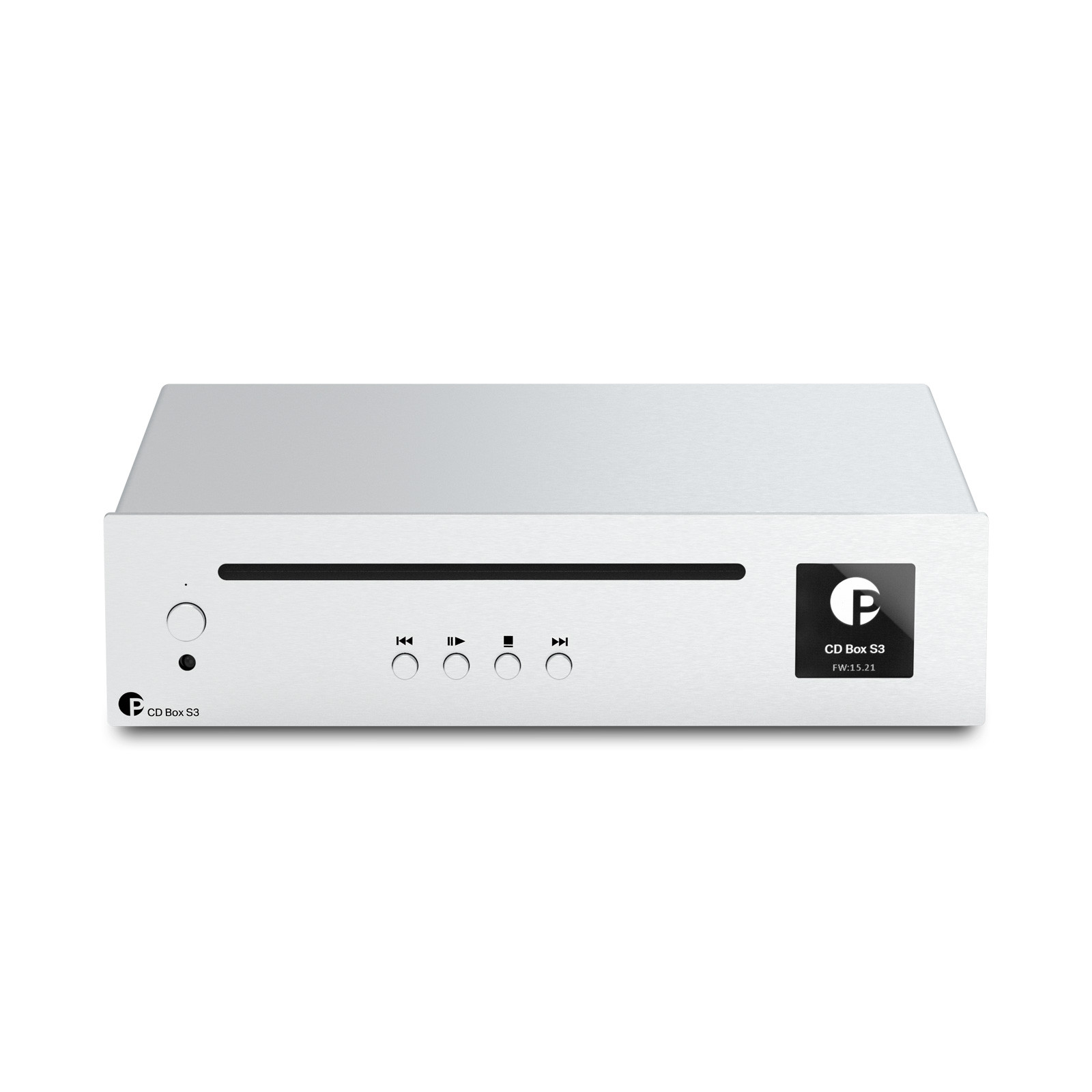 Pro-Ject CD Box S3 Slimline CD Player - Silver