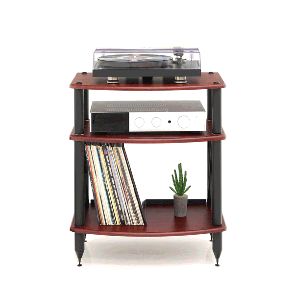 Pangea Audio Turntable Stand with Vinyl Record Storage - Thumbnail 5