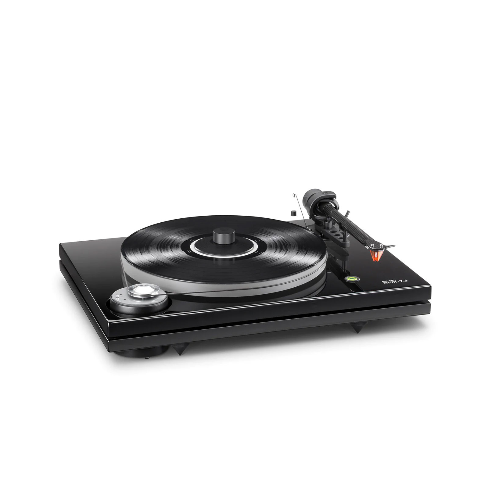 Music Hall MMF-7.3 Turntable - Gloss Black - Ortofon 2M Bronze