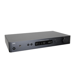 Angled view of the NAD C 338 Hybrid Digital Amplifier