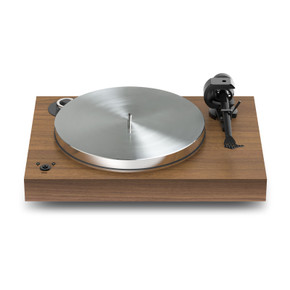 Pro-Ject X8 Turntable - Satin Walnut - Sumiko Moonstone