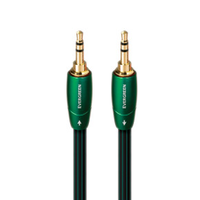 AudioQuest Evergreen Interconnect Cable - 1.5 Meter - 3.5mm to 3.5mm